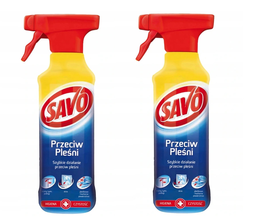 

Savo spray przeciw pleśni i grzybom 2 x 500ml