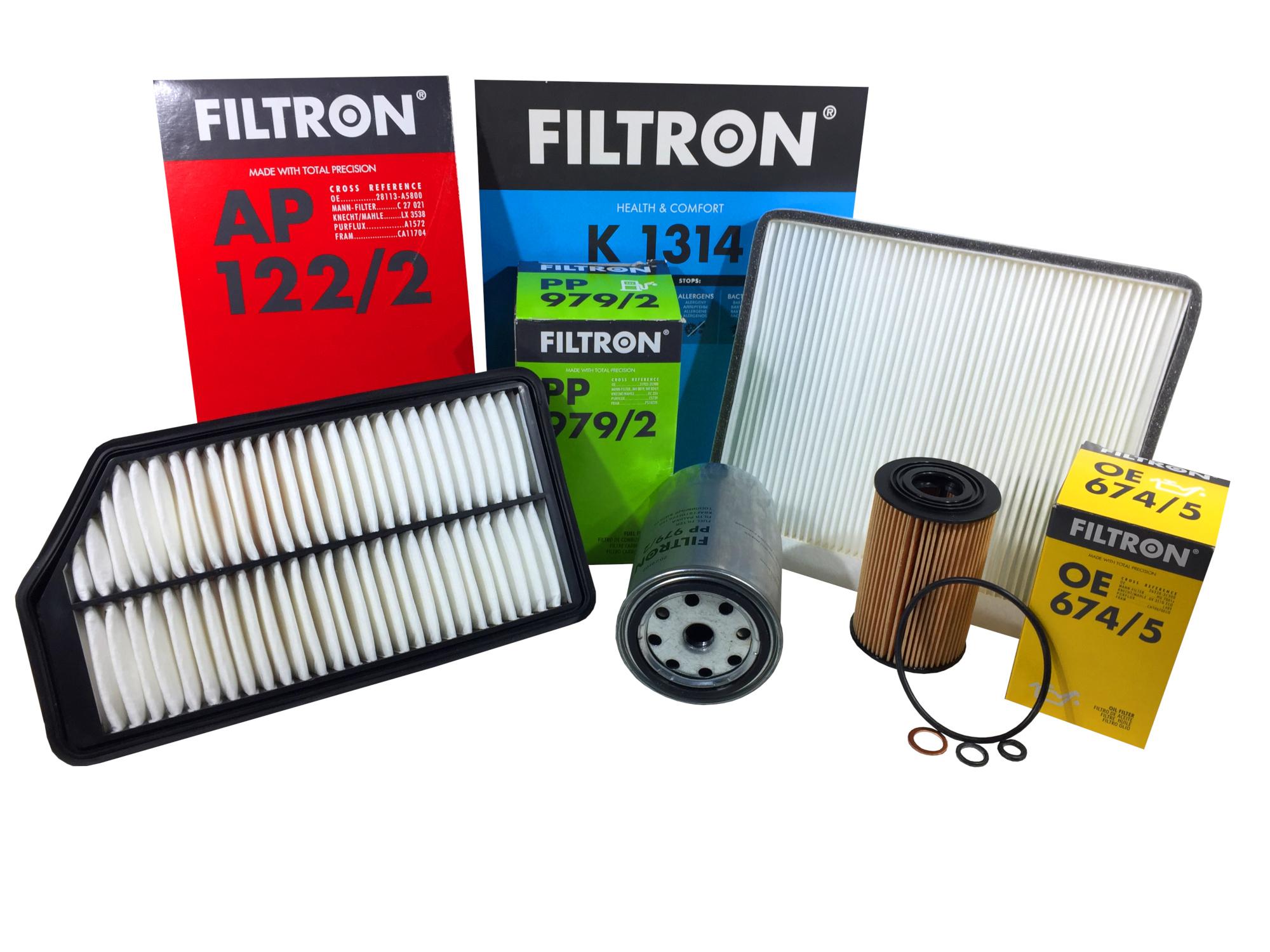 

Zestaw Filtrów do Hyundai Kia Cee'd 1.6CRDI