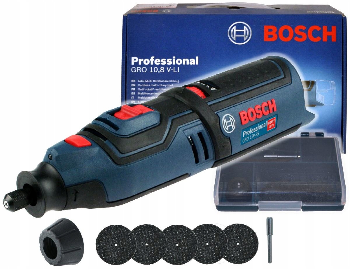 Bosch multifunkční bruska body Gro 12V-35 06019C5000 příslušenství