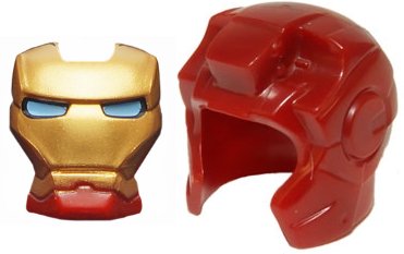

Lego Hełm Iron Man Maska 10907 + 10908pb12 Nowy