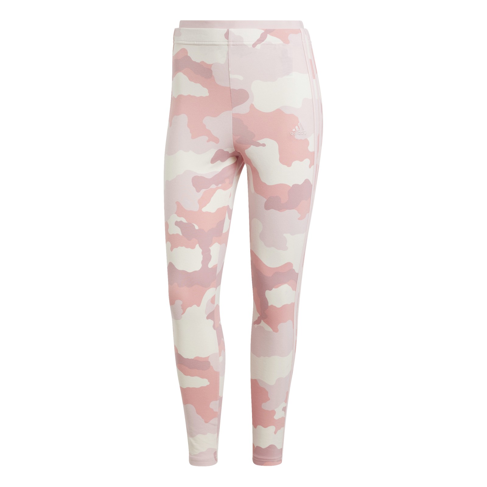 Dámské kalhoty adidas Essentials 3-Stripes Camo Print 7/8 Length Leggings