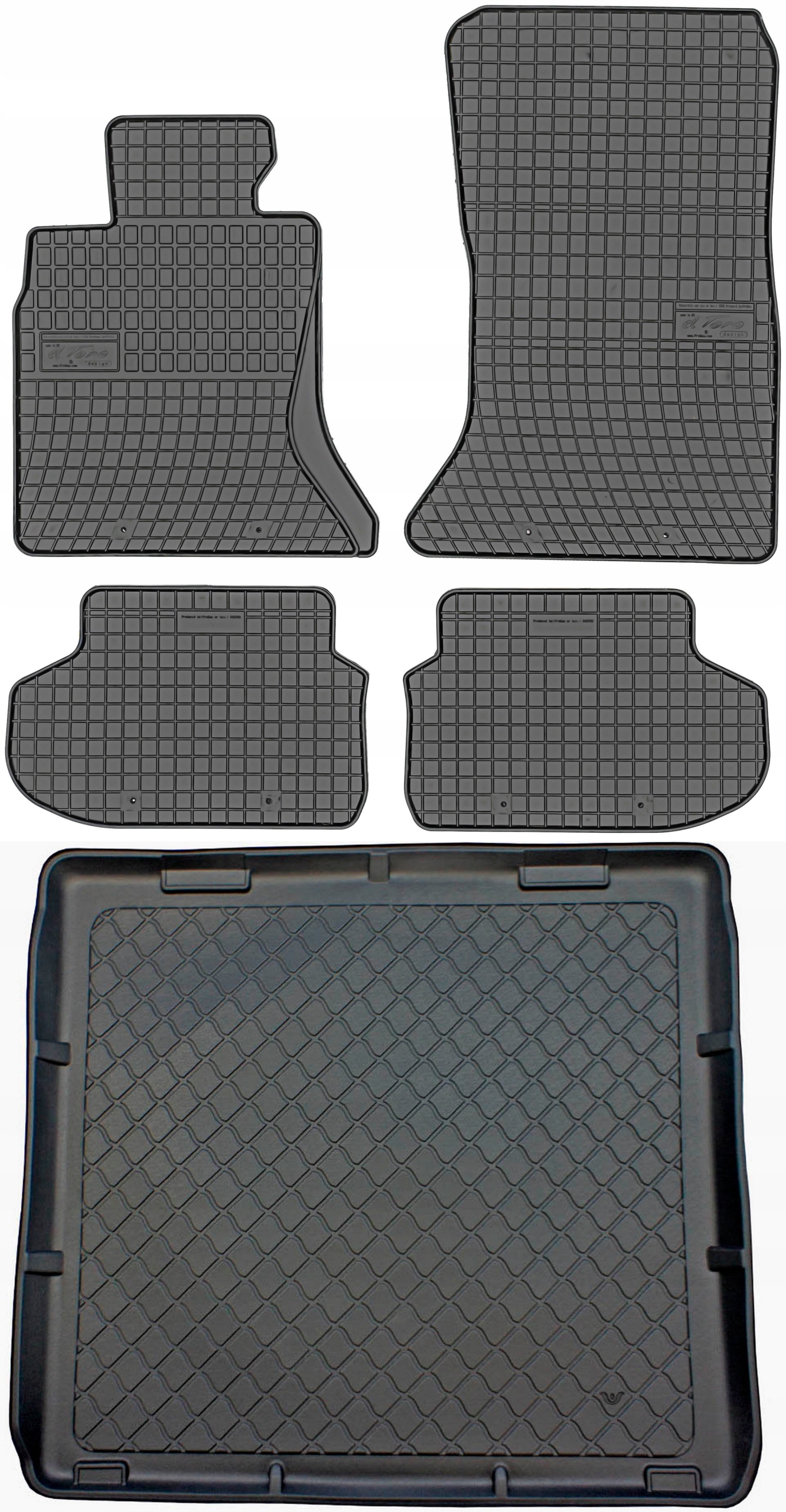 Bmw 5 F11 Kombi 2013-2017 Koberce s rohožou