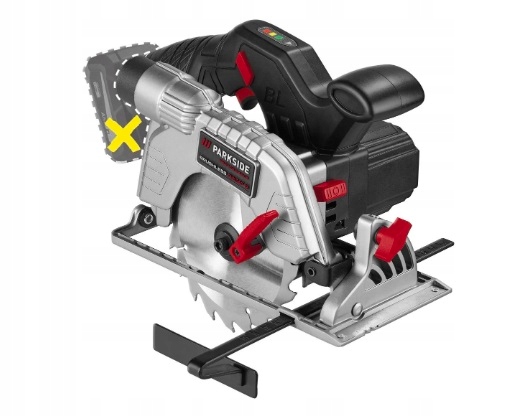 Akumulatorowa piła ręczna tarczowa 12V, Parkside Performance Phksap 12 B2