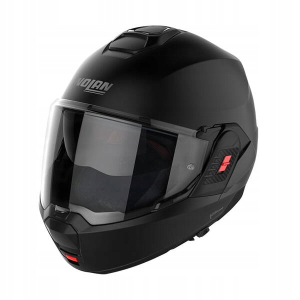 Modulárna Motocyklová Prilba Nolan N100-6 Classic N-com Black Matt