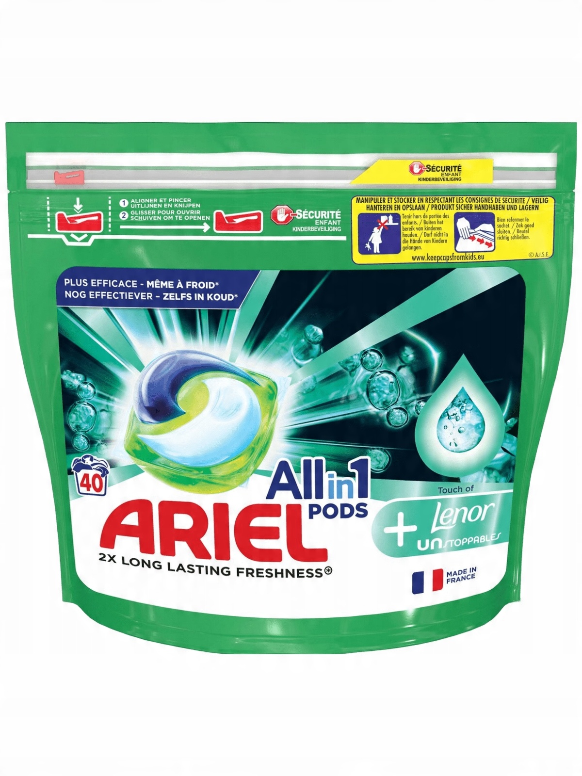 

Ariel kapsułki do prania touch of Lenor 40 szt.
