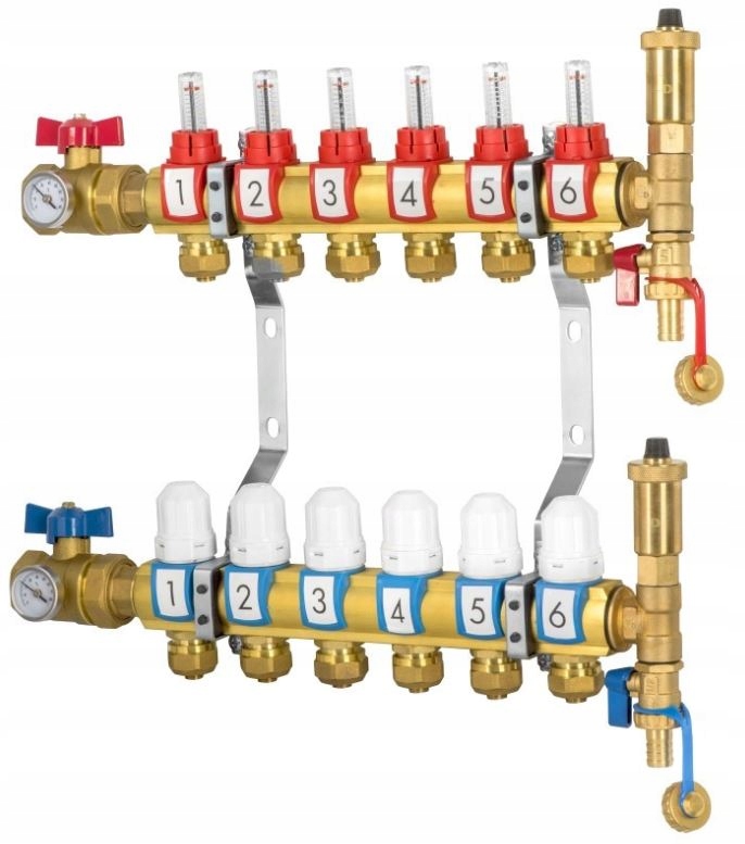 

Rozdzielacz Do Ogrzewania Podłogowego 5 Obwodów