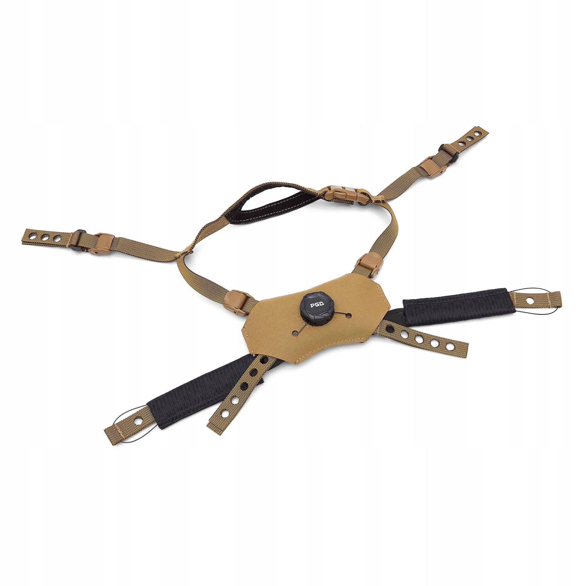 Upevnění přilby PGD-Dial retenční systém Boa Fit barva Coyote Brown Tan