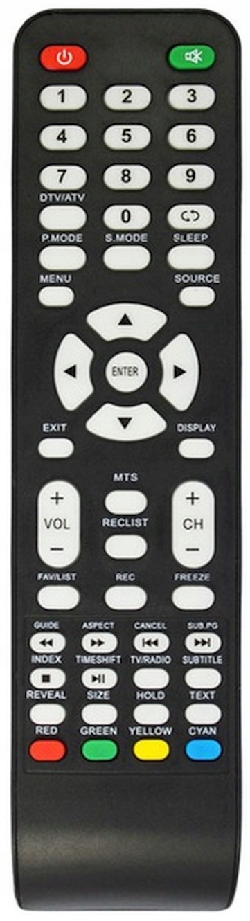 PILOT do TV MANTA LED2204 LED9500S Emperor LED320E10 32LED39L LED40LFN38L EAN (GTIN) 4062754404080