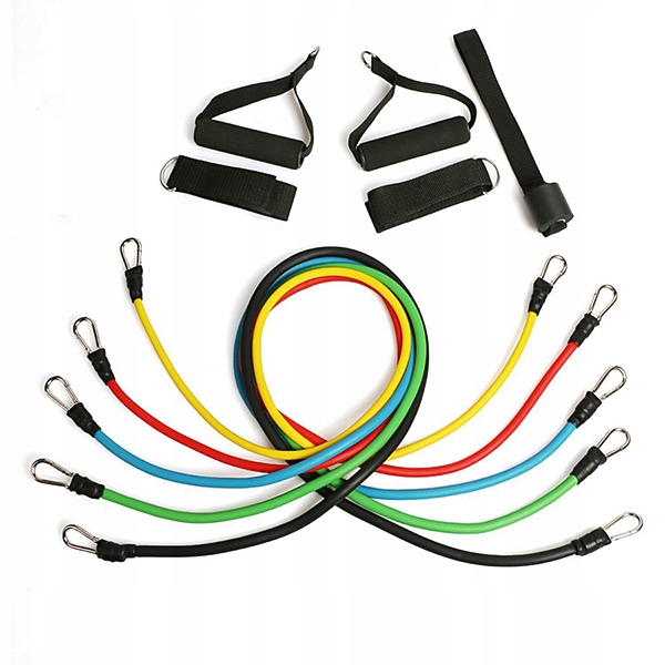 EKSPANDERY DO ĆWICZEŃ ZESTAW 5 GUM EXPANDERY Kod producenta 5902114038946