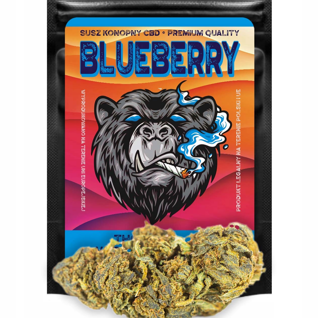

Susz konopny Cbd Blueberry 20 g