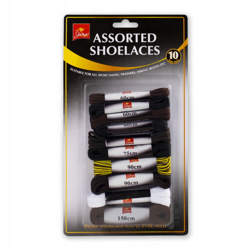 

Sznurówki do butów Zestaw Sznurówek 10 par
