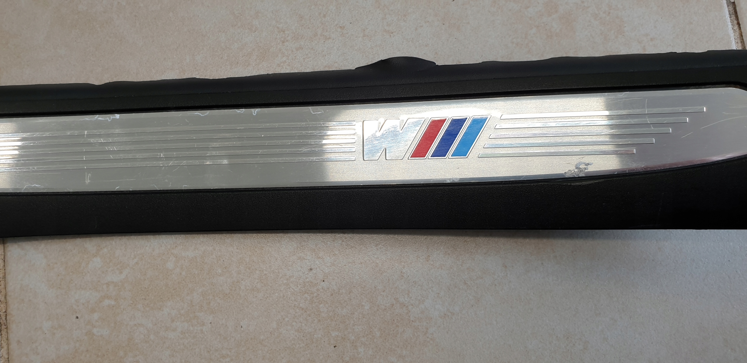 moulding threshold left rear part rear BMW 5 E61 E60 OE