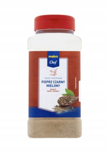 Levně Metro Chef Pepř černý mletý 4 x 520 g