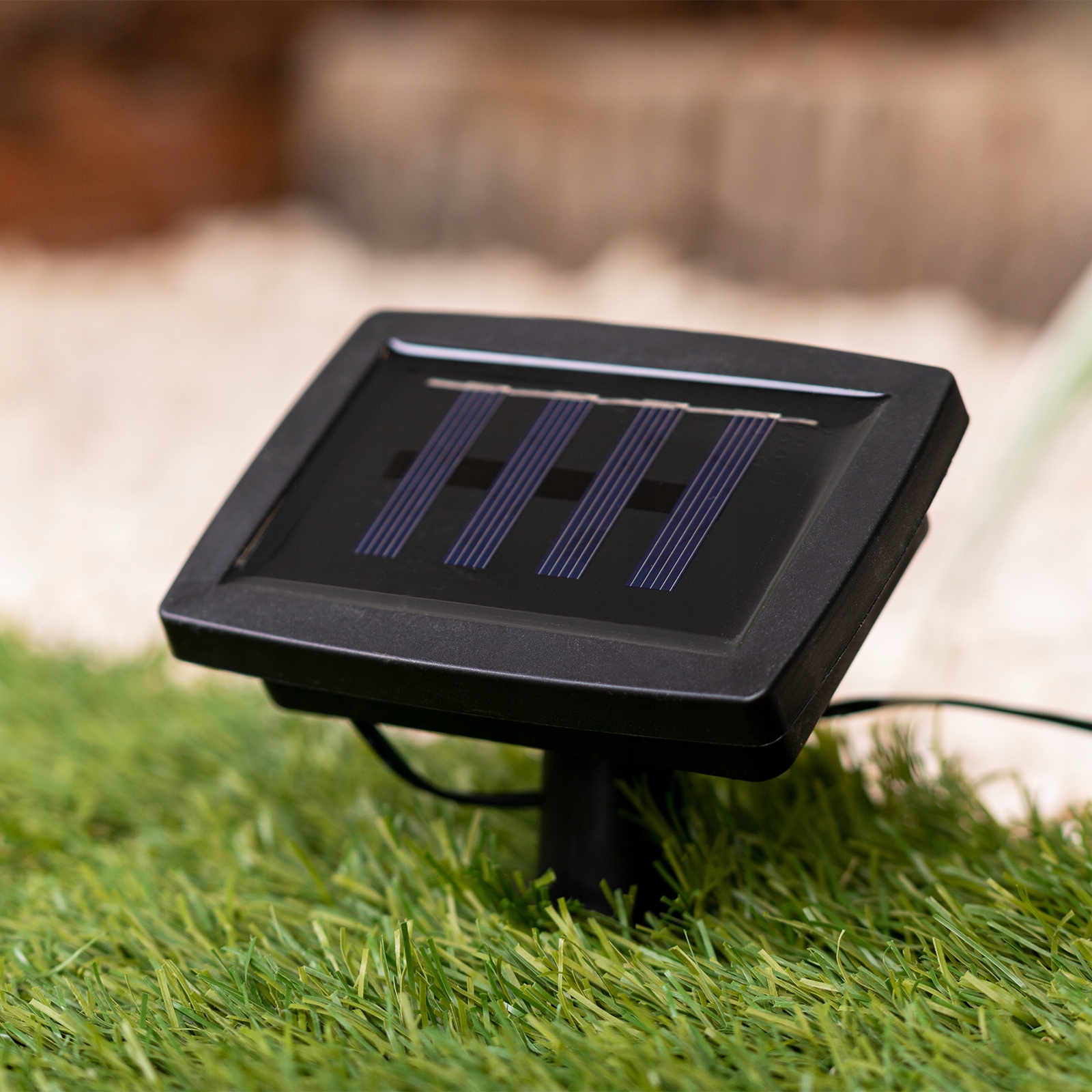 Girlanda Solarna ŚWIECĄCE KULKI CIEPŁA 20xLED Średnica kuli 1.7 cm