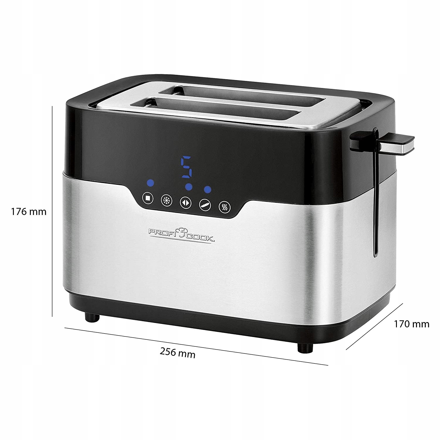 TOSTER OPIEKACZ SANDWICZ SANDWICH DO KANAPEK TOSTÓW PROFICOOK Moc 920 W
