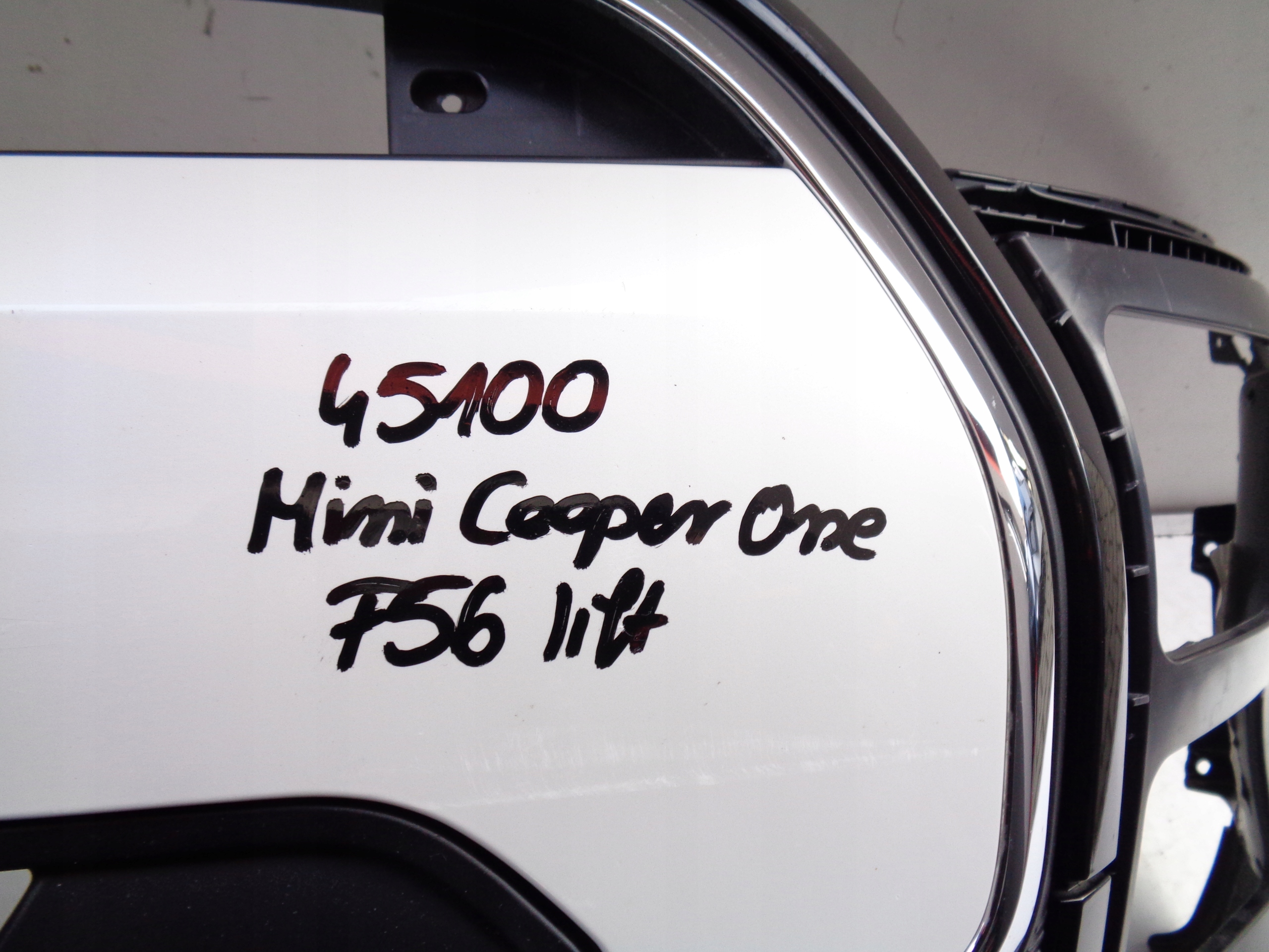front bumper MINI COOPER ONE F55 F56 LIFT NR 45100