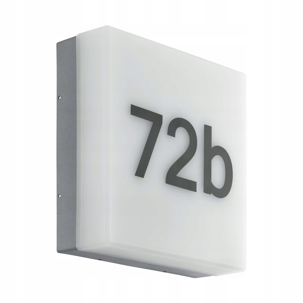 Nástenná Led lampa 8,2 W s číslom domu Cornale 97289 Eglo