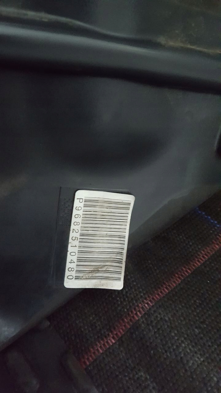 support panel for radiators pillar Citroen 1,6 HDI