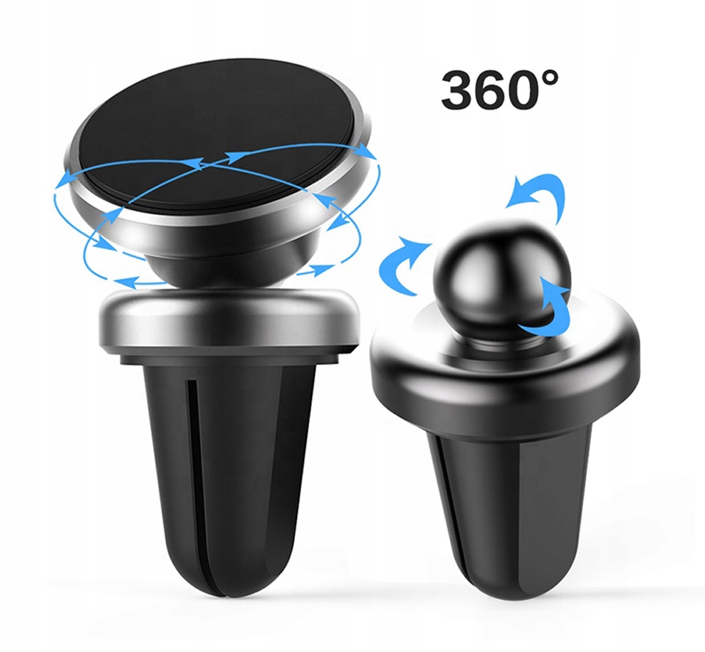 ALUMINIUM UCHWYT MAGNETYCZNY DO KRATKI AUTA HOLDER Waga produktu z opakowaniem jednostkowym 0 kg