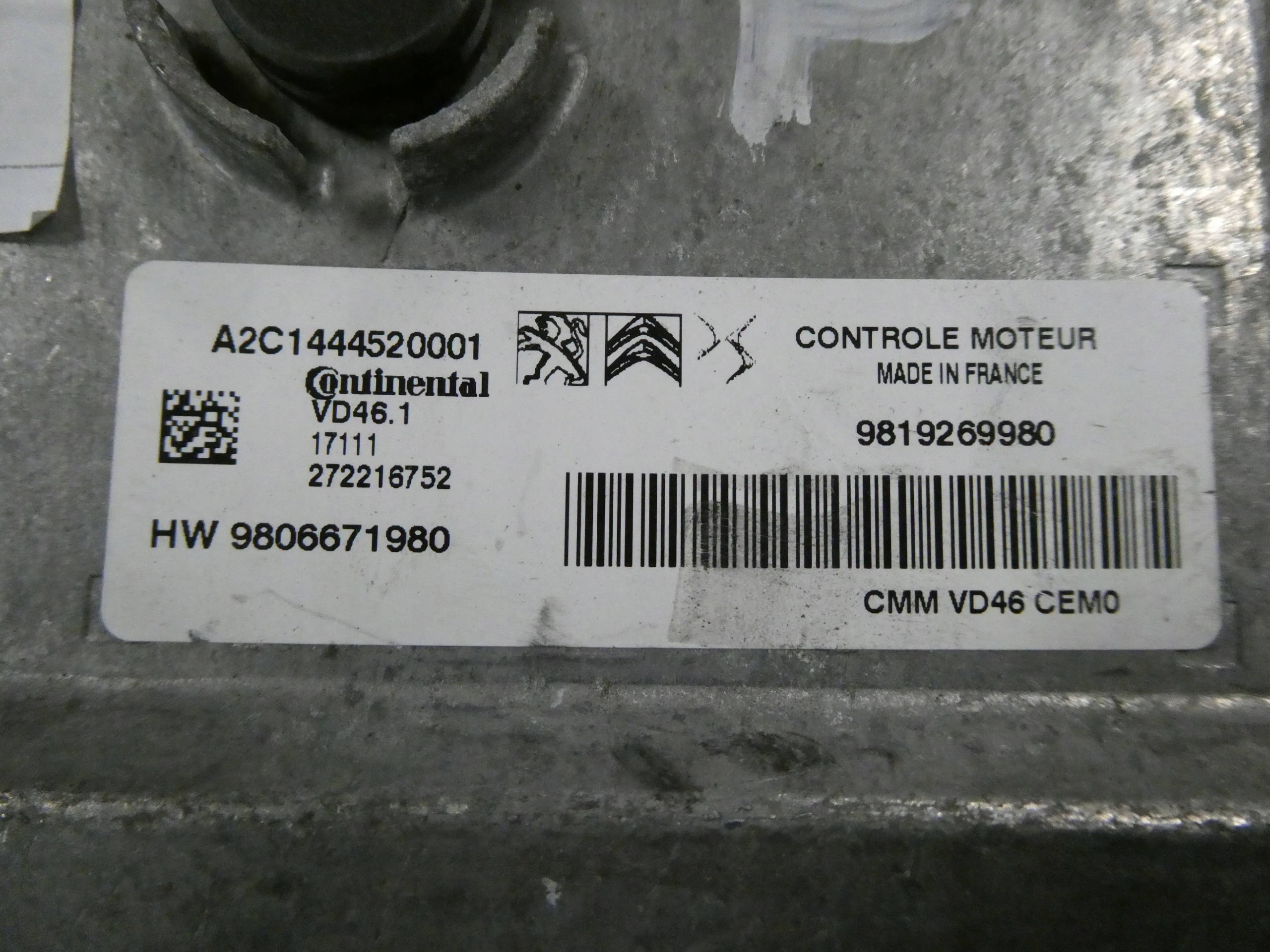 computer centralina motore OPEL CROSSLAND X 1.2 T