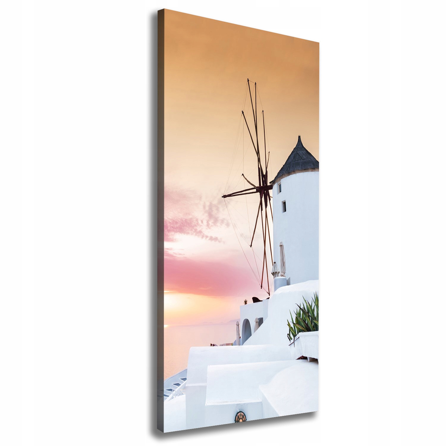 

Foto obraz na płótnie Santorini Grecja 50x125 cm