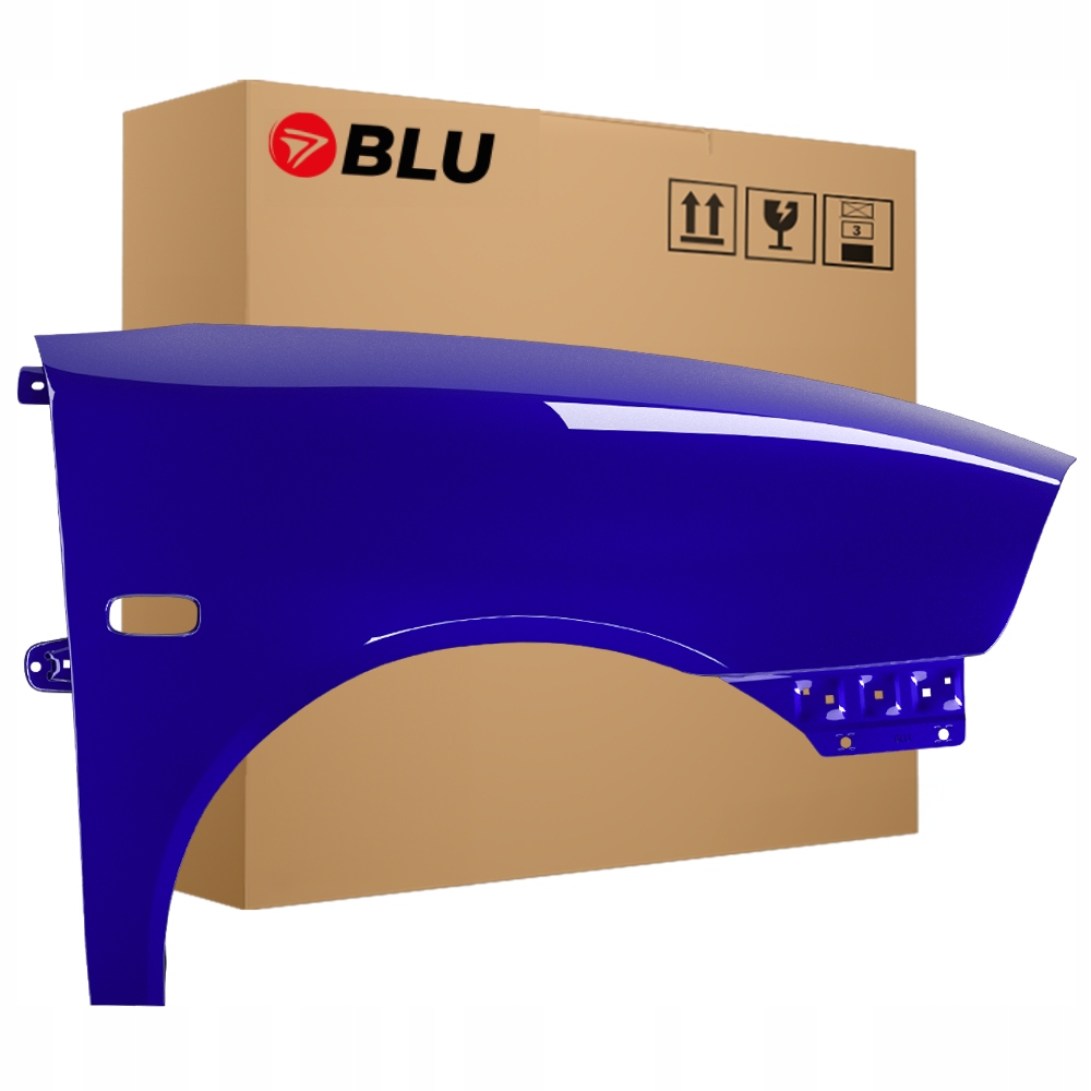 Blu Blatník Seat Ibiza Cordoba III 3 6L LS5S pravý modrý 02-08 pozink