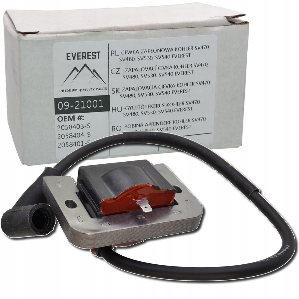 Cewka zapłonowa Kohler SV470 SV480 SV530 SV540 Toro 74360 74363 74370 20584