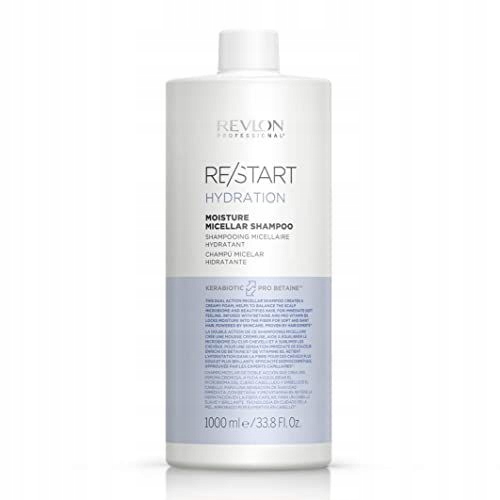 Re/start Hydration Moisture Micellar Shampoo, 1000 ML, Micellární Šampon Pro Hydrataci