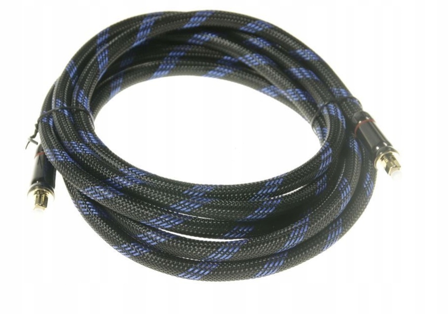Kabel Toslink Optický, Digitální (průměr 8,0 MM) 3,0 M, Prémiová Kvalita!