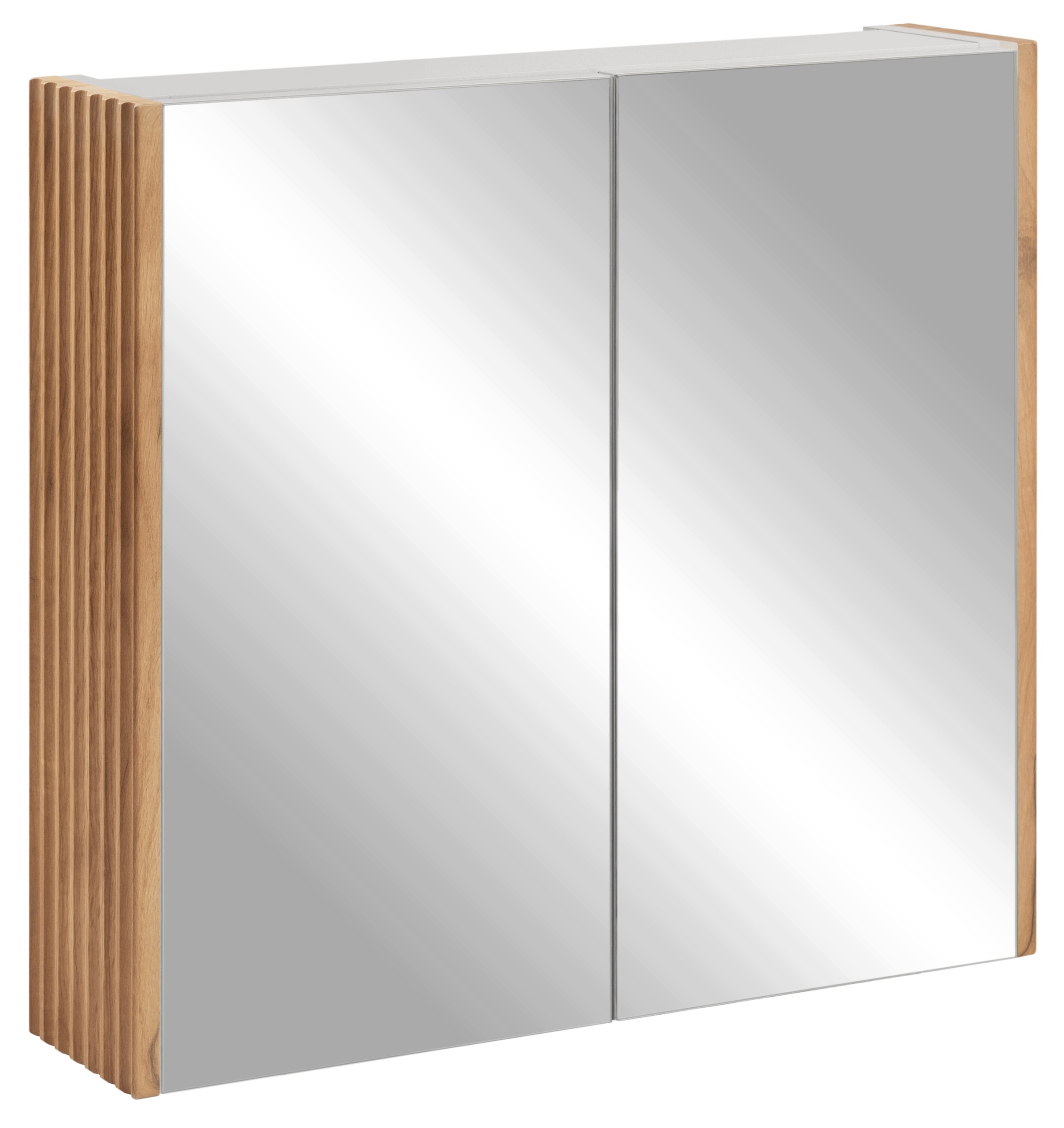 Zrcadlová skříňka Se Zrcadlem 60 Koupelnový boční panel Dub Craft Ryfle Mdf