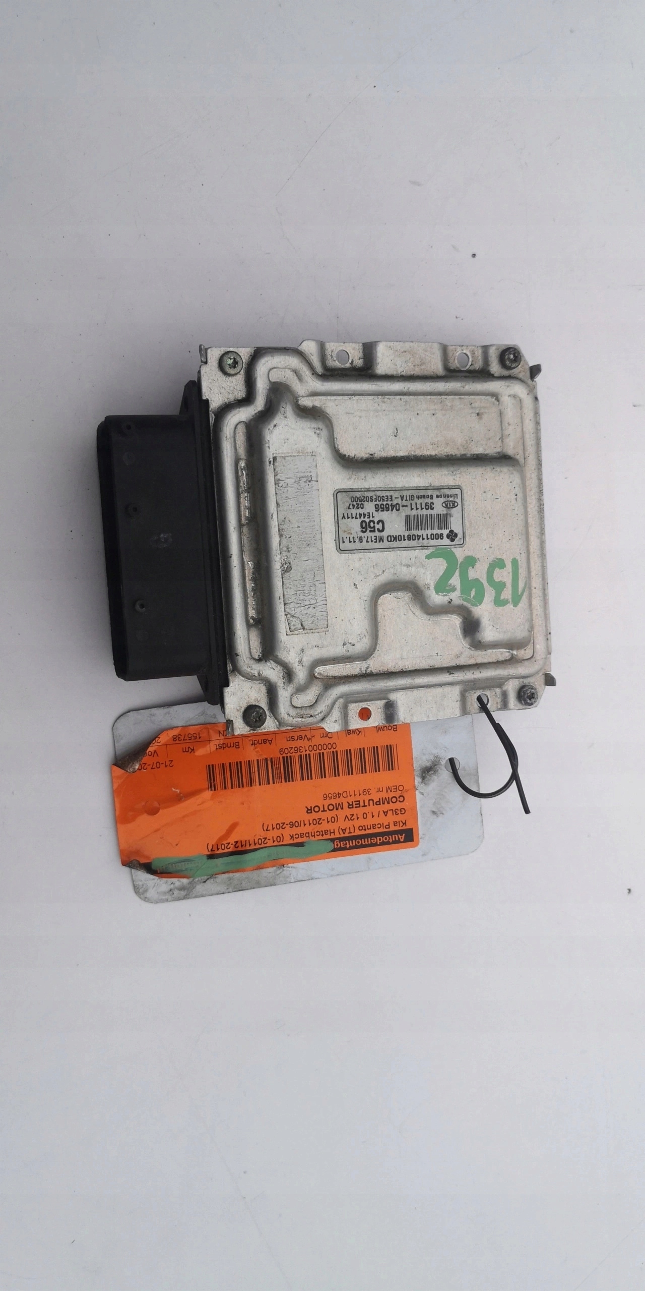 KIA PICANTO 1.0B 39111-04656 9001140810KD computer