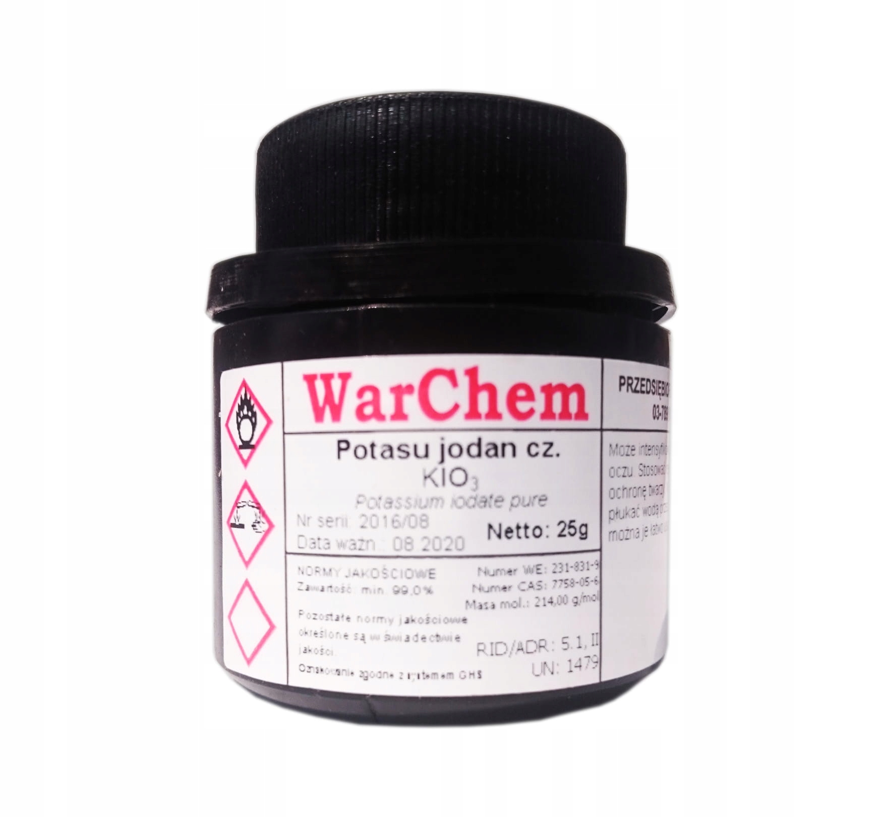 

Jodan Potasu czysty 25g