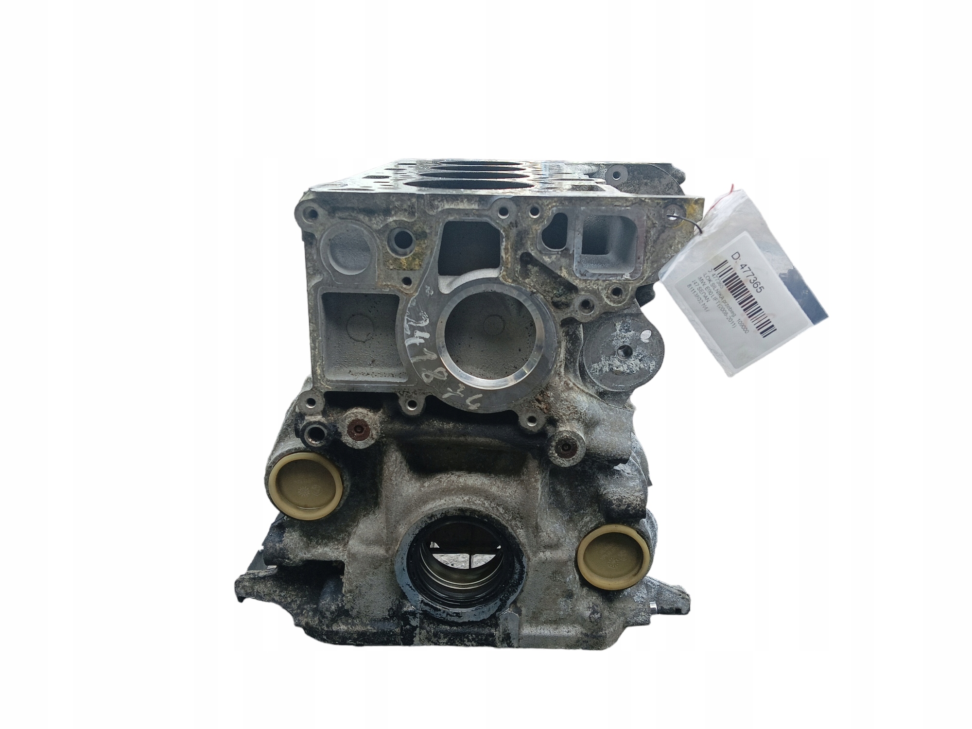 BLOK SILNIKA BMW E81 E82 E87 E90 E91 E60 E83 2.0 D N47D20A N47D20C 7811138 Producent części BMW OE