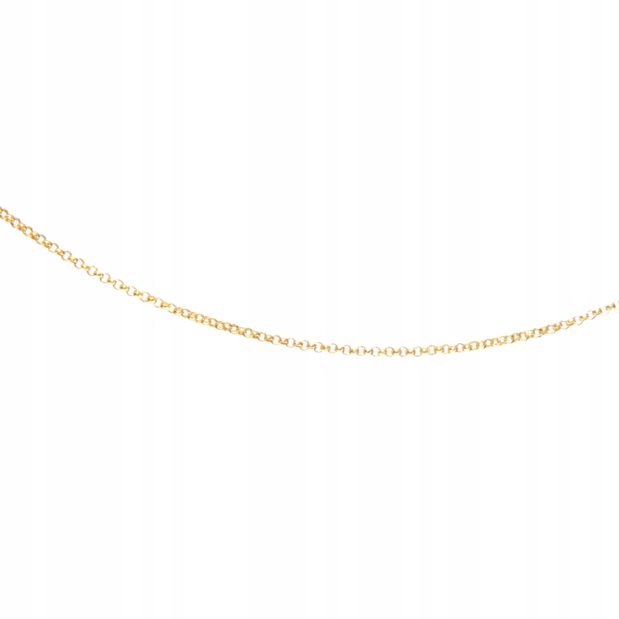 Zlatý řetízek 50 cm, zlato 585 rolo