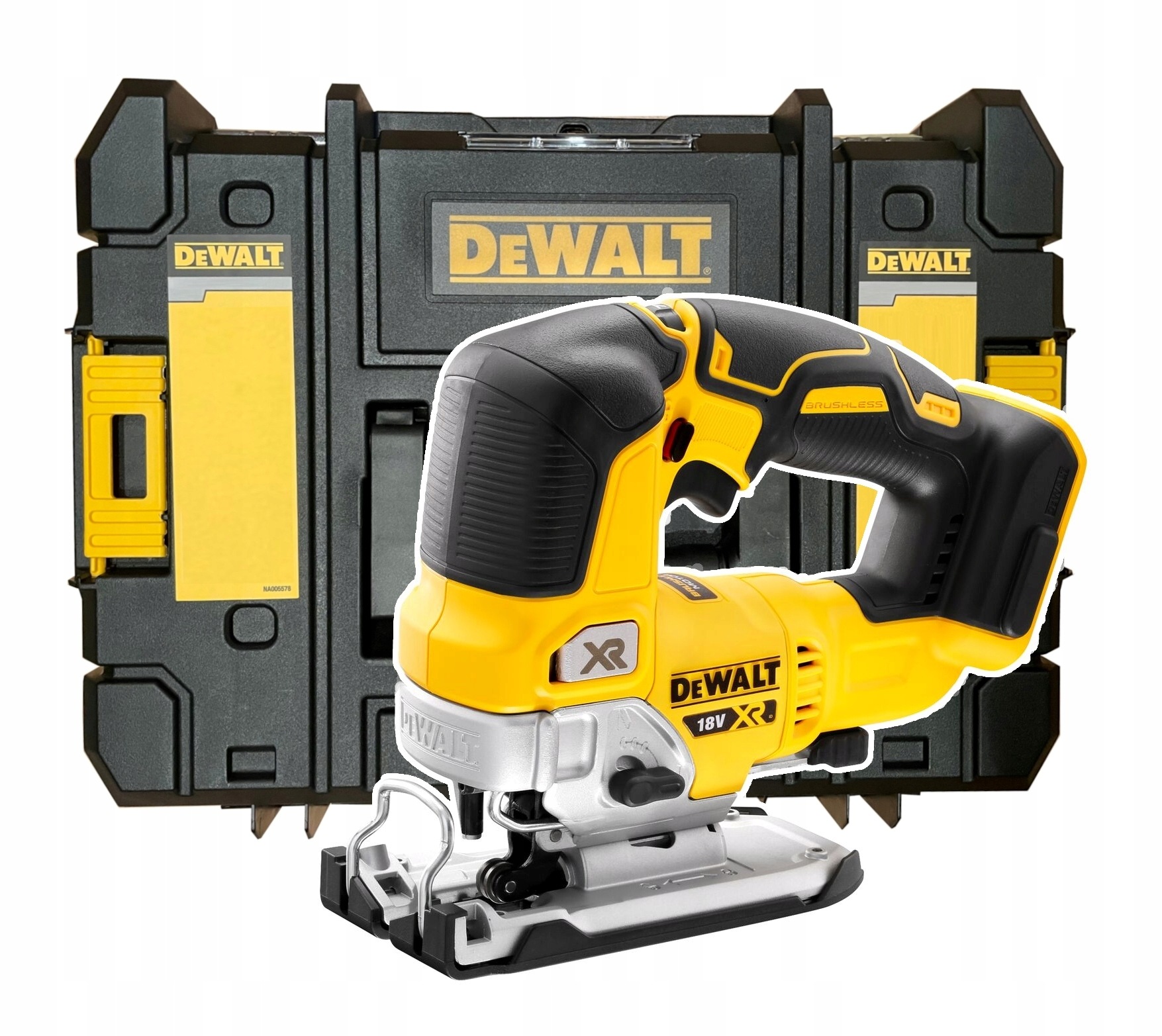 DeWalt Wyrzynarka akumulatorowa 18V DCS334NT Walizka Tstak