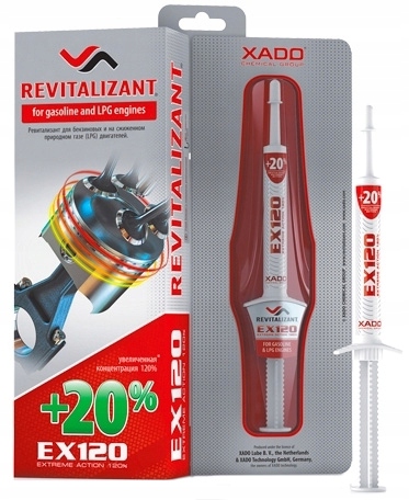 

Xado EX120 do silników benzynowych rewitalizant