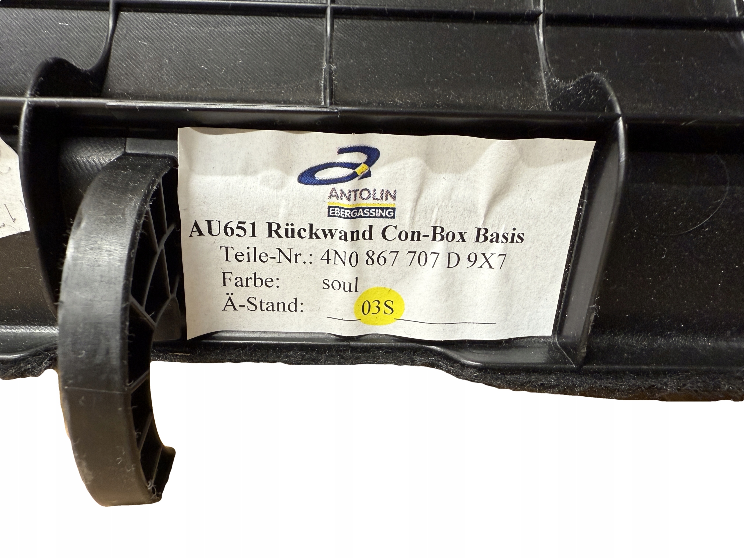 AUDI A8 4N D5 verkleidung wände heck 4N0867707D
