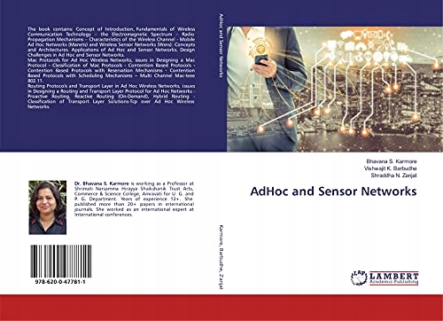 Zanjat, Shraddha N. AdHoc and Sensor Networks