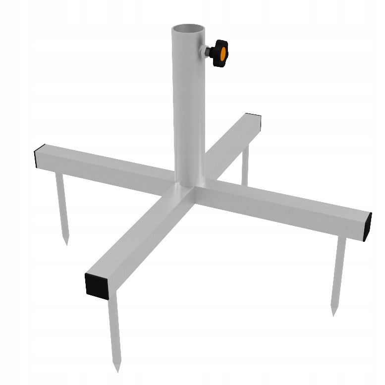 Nerezová Základna Pro Zapichování Pod Zahradní Slunečník Stojan Držák Základna