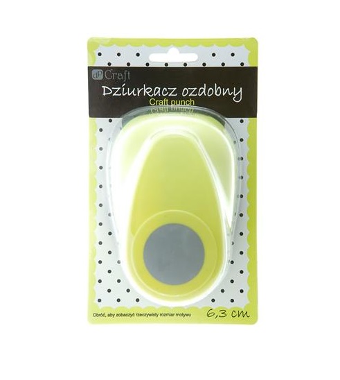 Děrovač ozdobný Dp Craft 6.3cm Kolo (6.35cm)