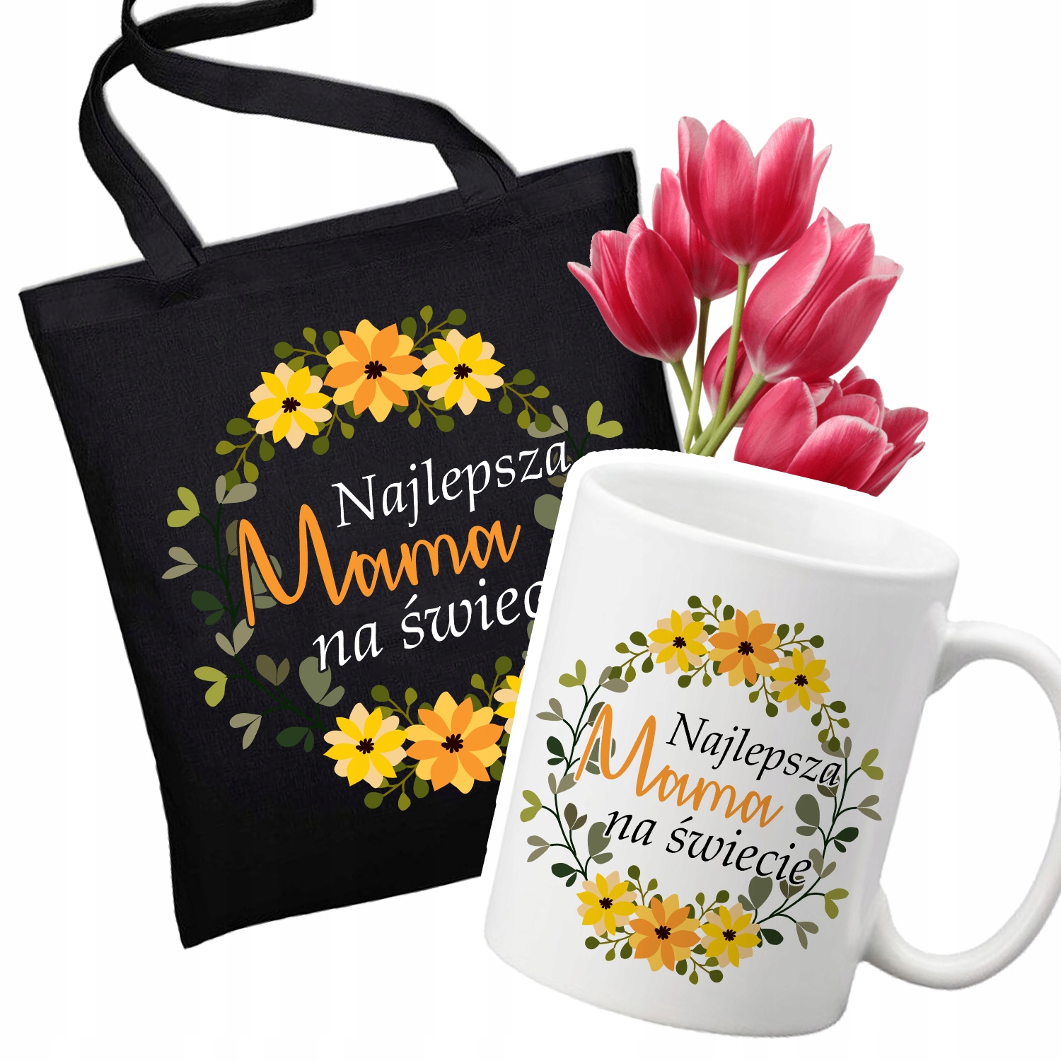 

Zestaw Torba Kubek Na Dzień Matki Najlepsza Mama