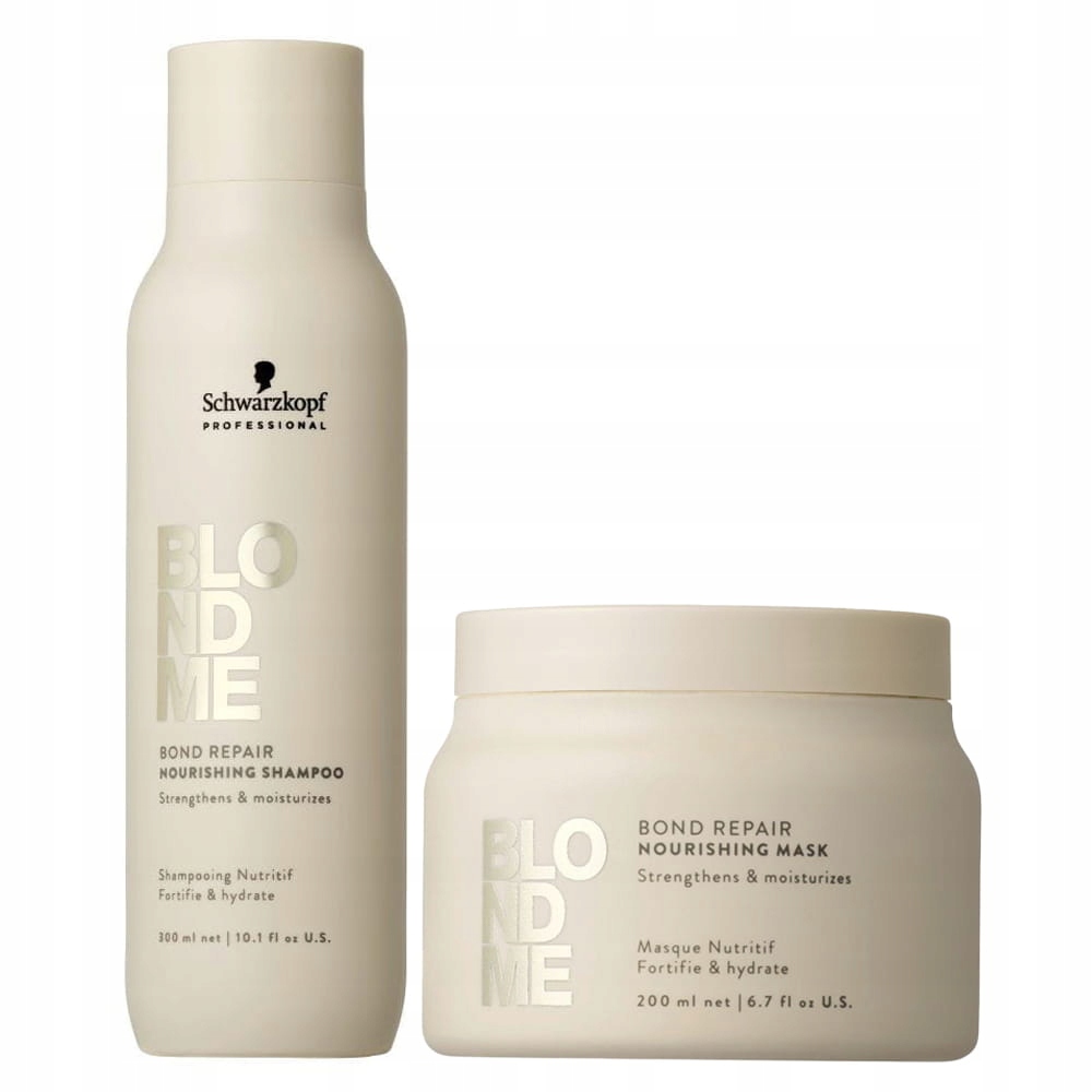 Schwarzkopf BlondMe Bond Repair zestaw nawilżający do włosów blond