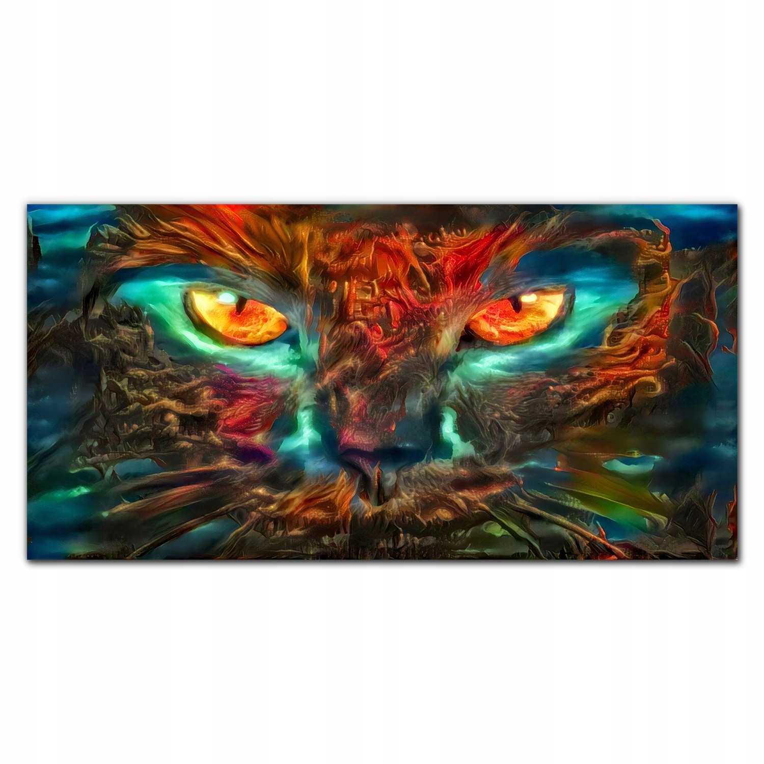 Obraz na plátne na ráme Zviera mačka 140 x 70 cm