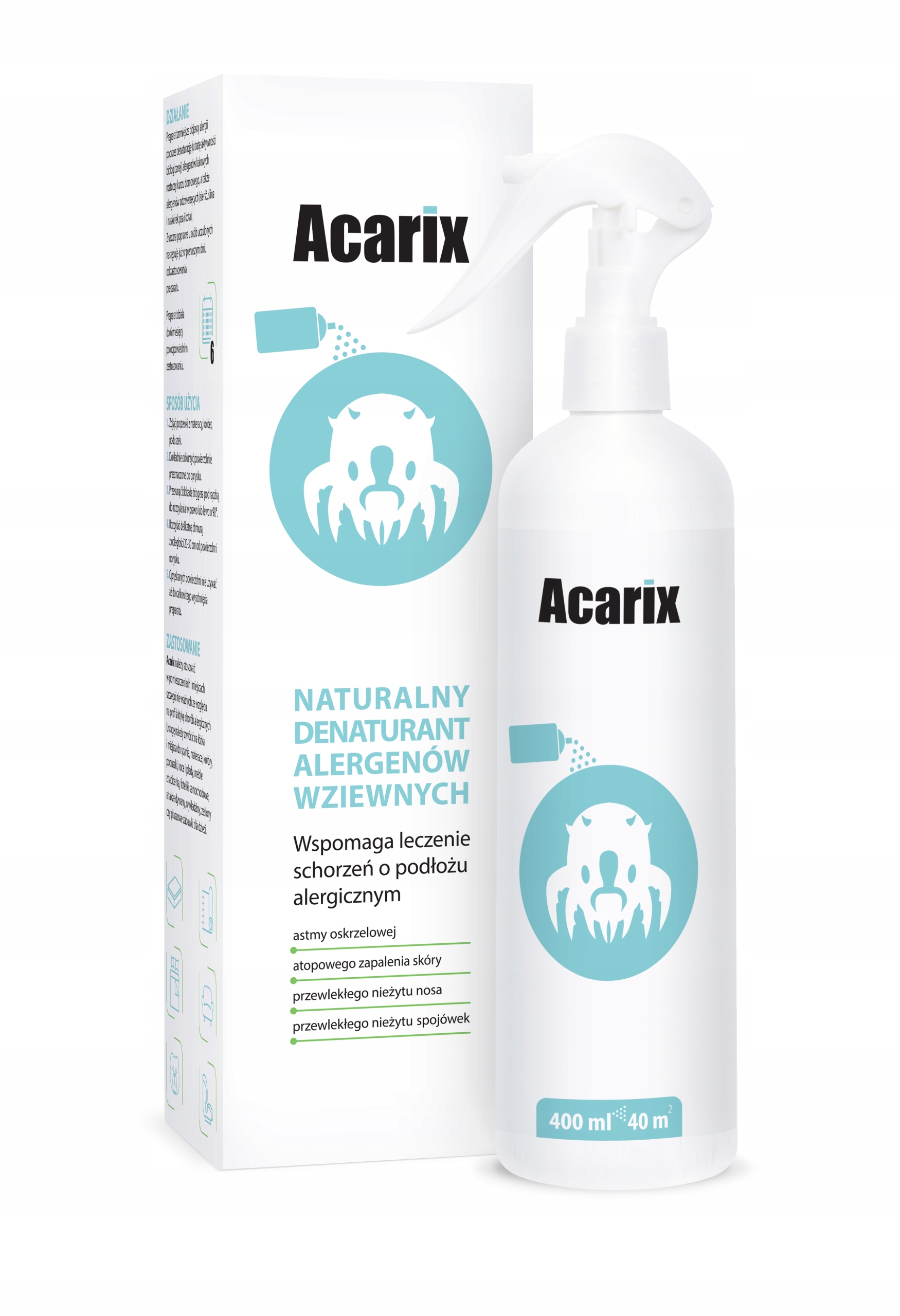 

Preparat na roztocza kurzu Acarix. Alergia, Astma!