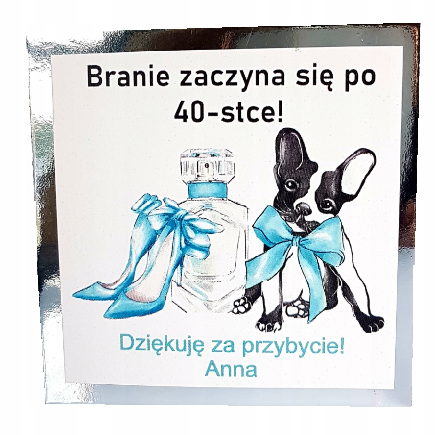 

podziękowania 40 stka urodzinowe Magnesy 18stka 30