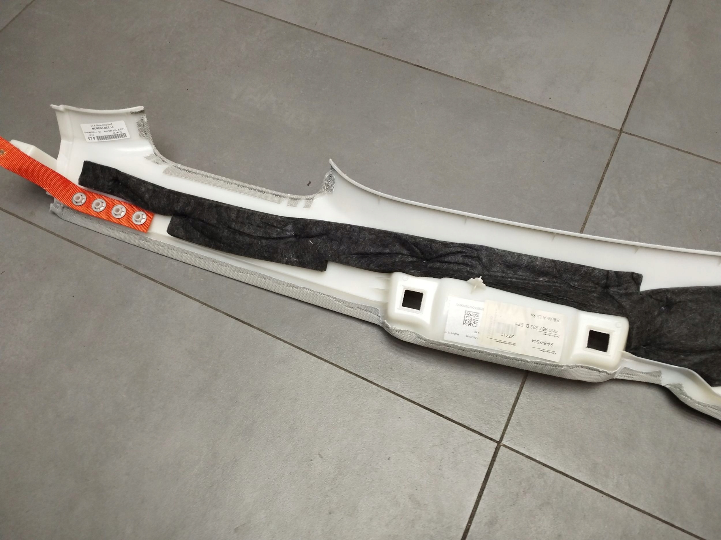 Audi A8 D4 4H 2016 cover slupka left front 4H0867233B
