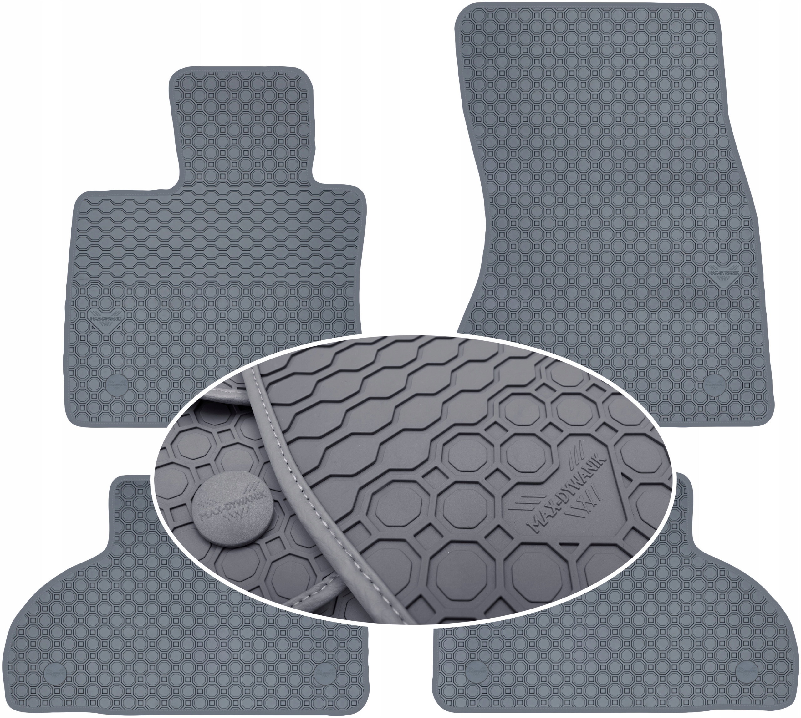 Bmw X5 F15 2013-2018 Koberce Šedé