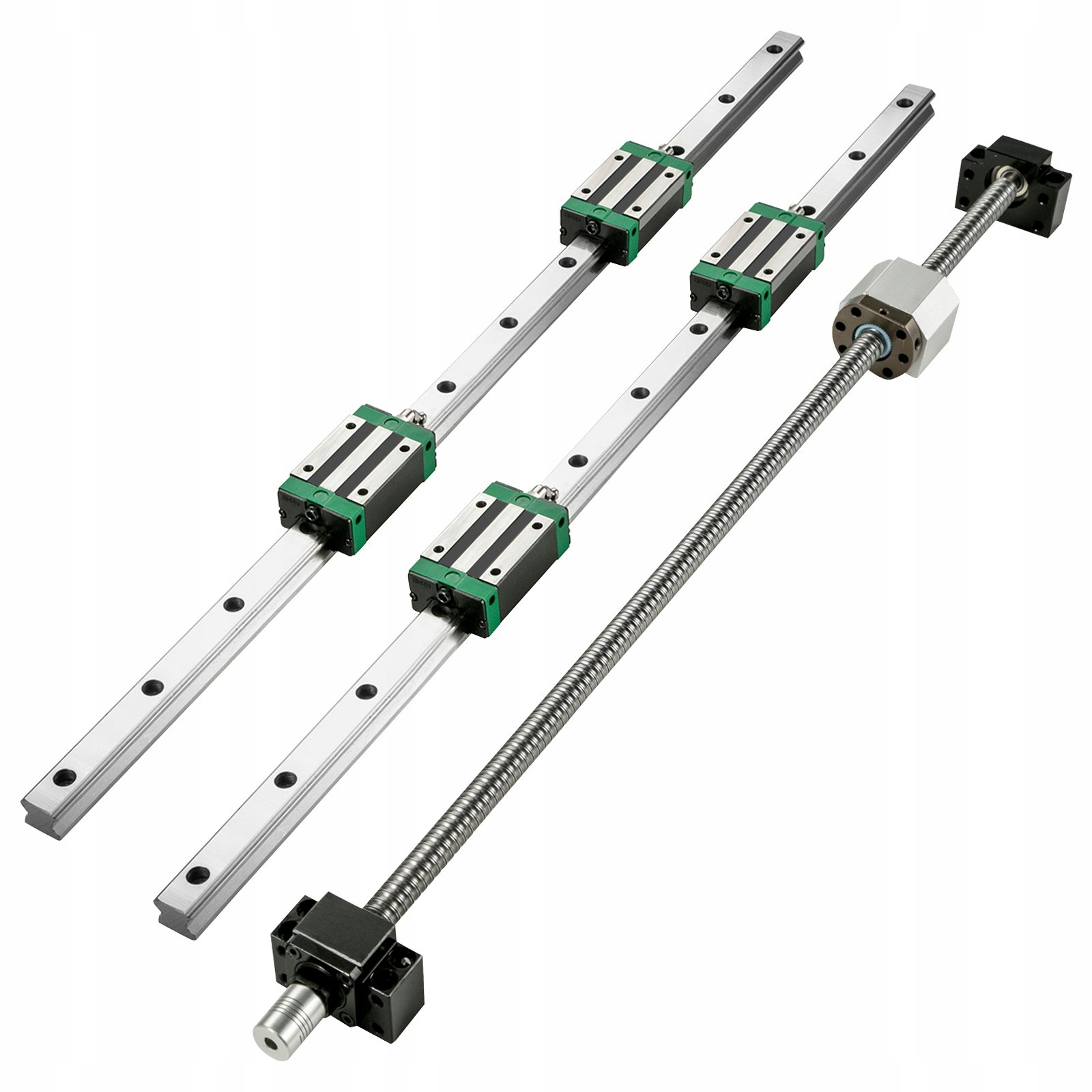 Sada lineárních vedení Lineární vedení Lišta 1000 mm 2 ks