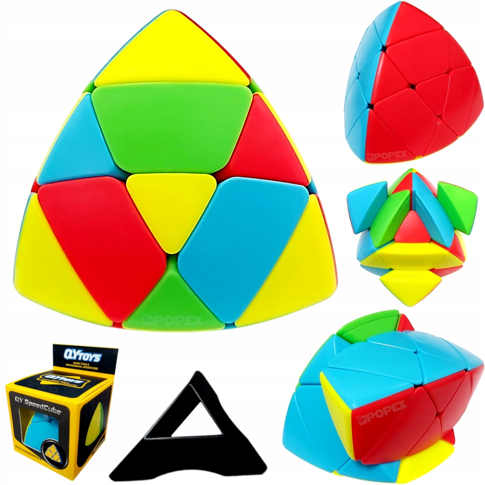 KOSTKA PIRAMIDA MASTERMORPHIX TRUDNIEJSZA + PODSTAWKA PREZENT DZIEŃ DZIECKA