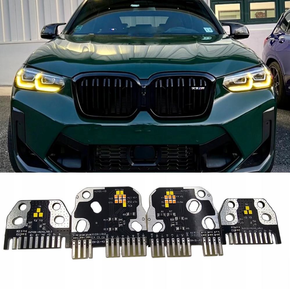 Moduly Csl Žluté Drl Bmw X3 G01 F97 IX3 X4 G02 F98 Komplet Pravá Levá